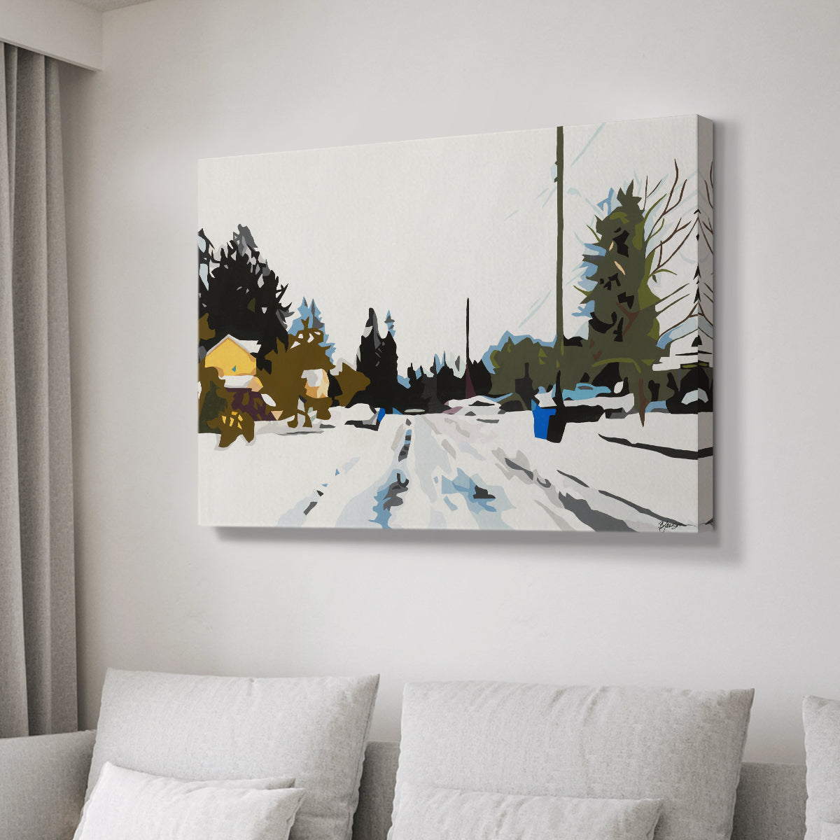Winterhood - Canvas Art Print