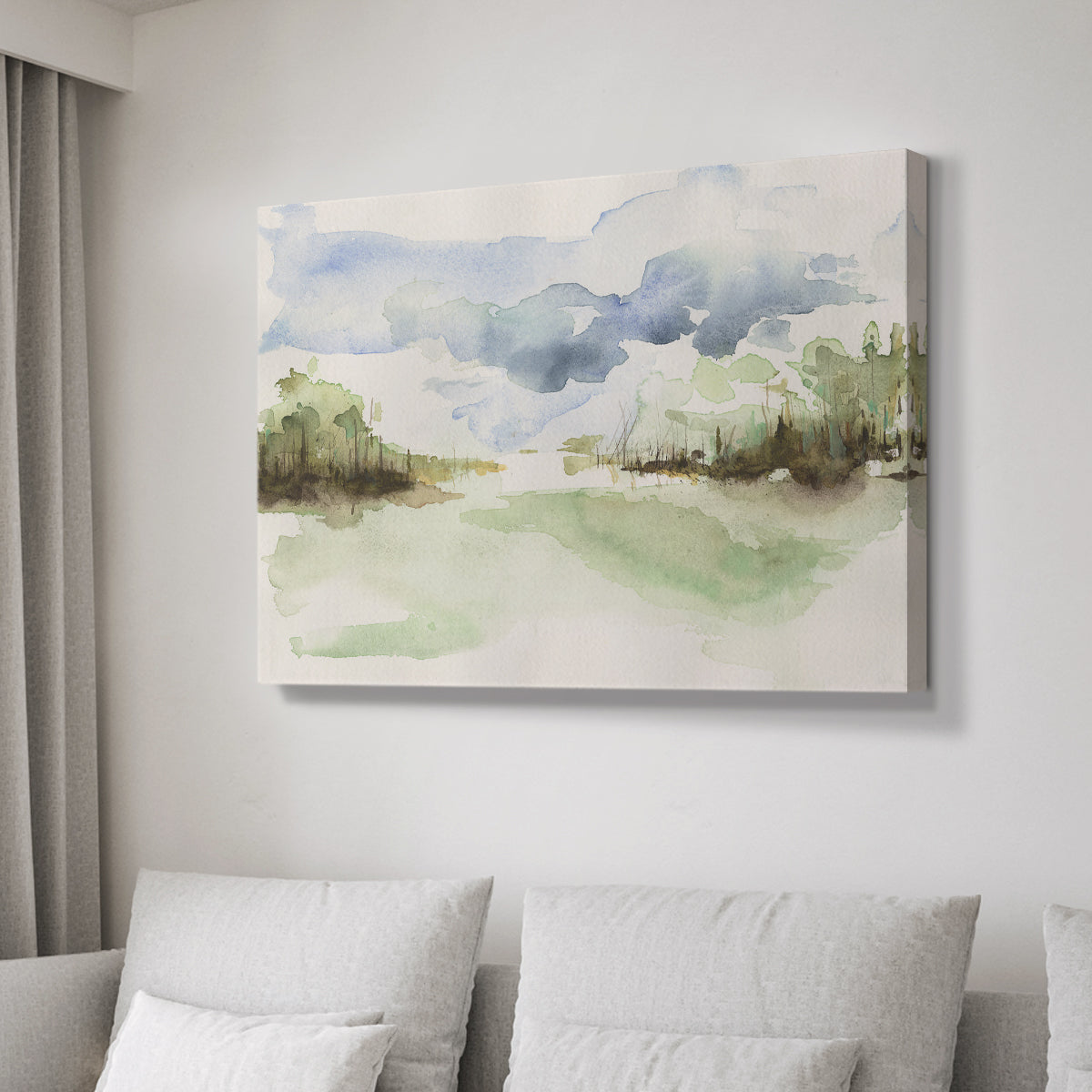 Brush Thickets II - Canvas Art Print