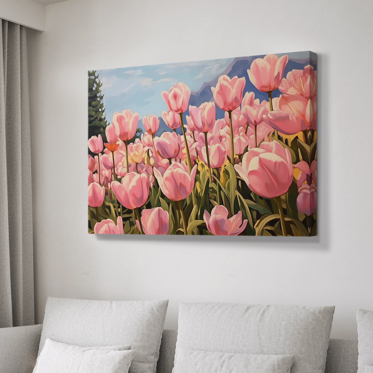 Floral Field XCV - Canvas Art Print