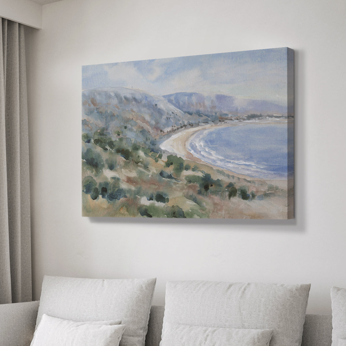 Coastal Mist II - Canvas Art Print