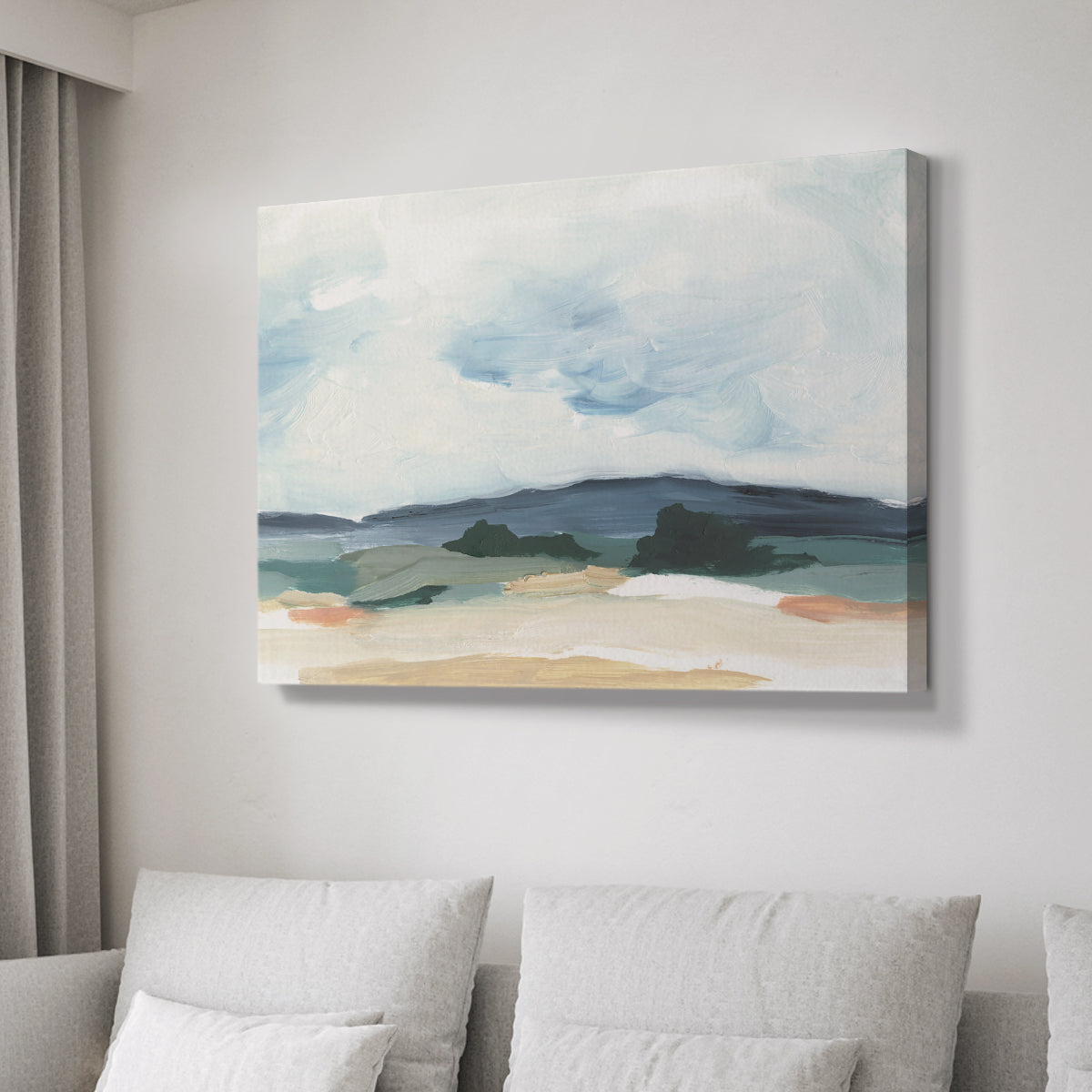 Pastel Vista II - Canvas Art Print