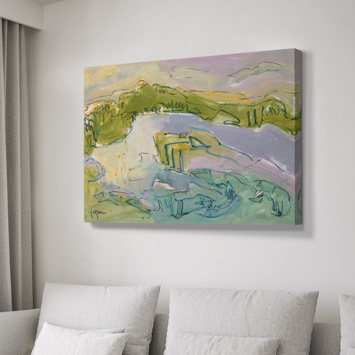 Treasured Island - Canvas Art Print