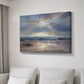 Aqua Blue Morning - Canvas Art Print