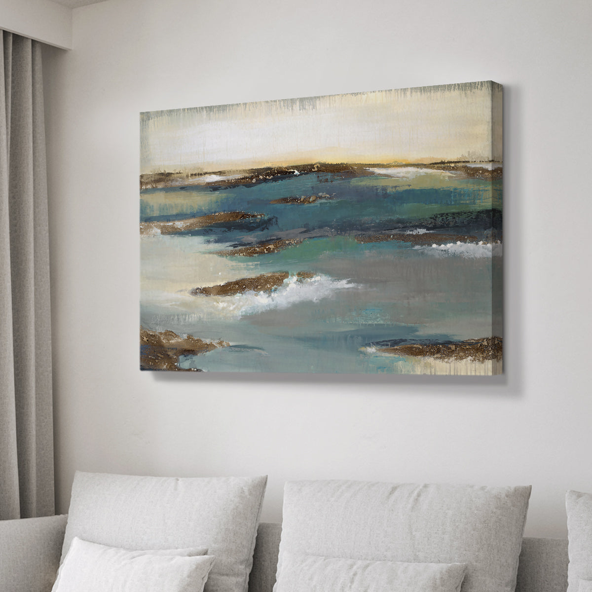 Coastal Bluffs - Canvas Art Print