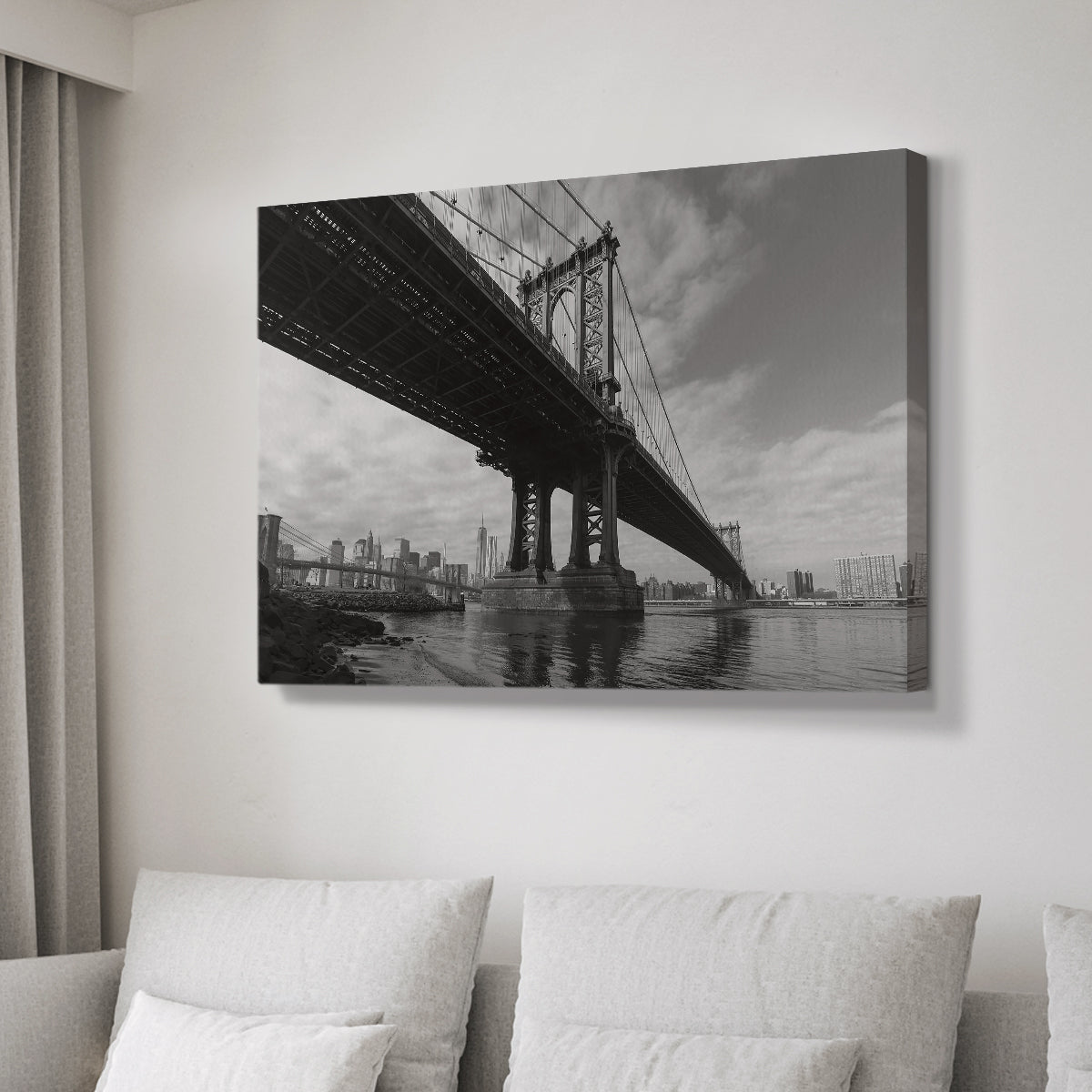 Manhattan Bridge - Canvas Art Print
