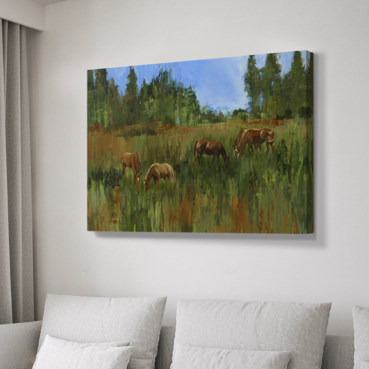 The Grass Is Always Greener - Canvas Art Print