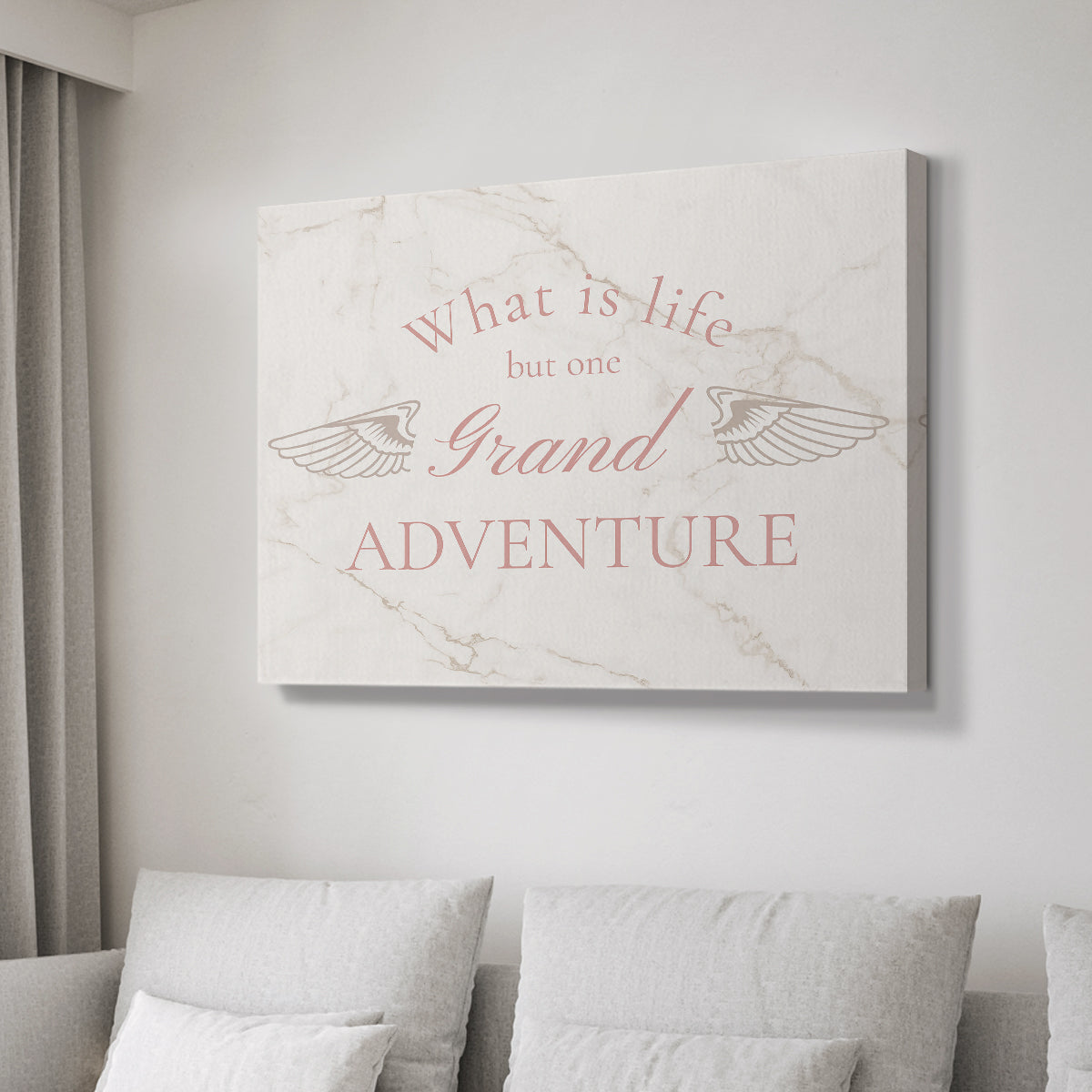 What is Life - Canvas Art Print