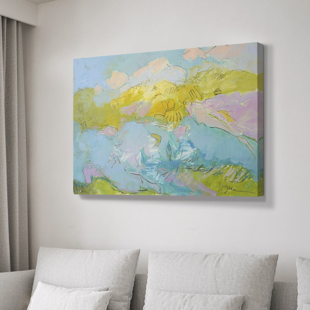 Learning to Fly - Canvas Art Print