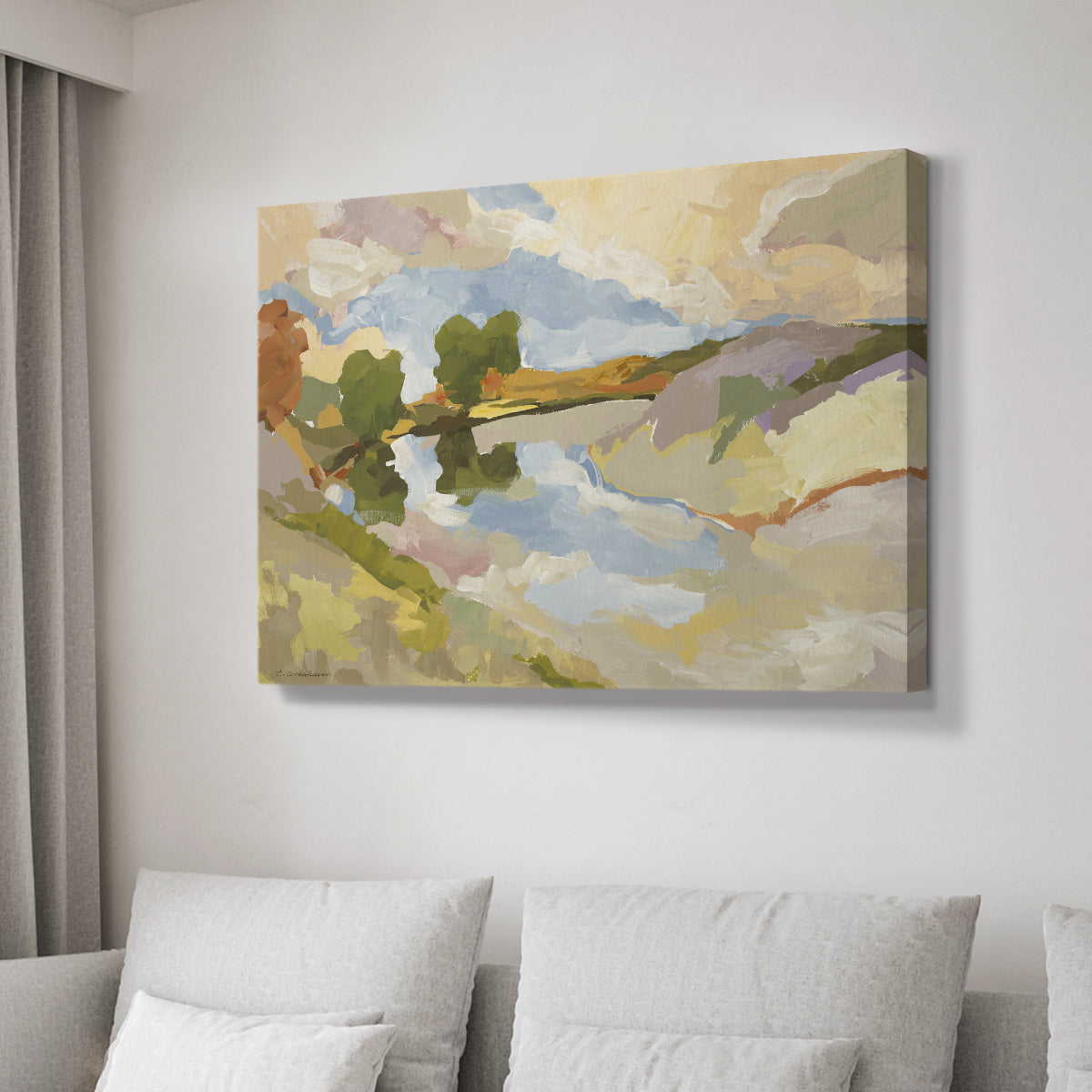 Uplands I - Canvas Art Print