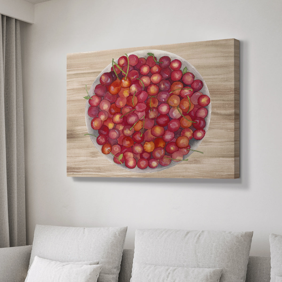 Bowls of Fruit IV - Canvas Art Print