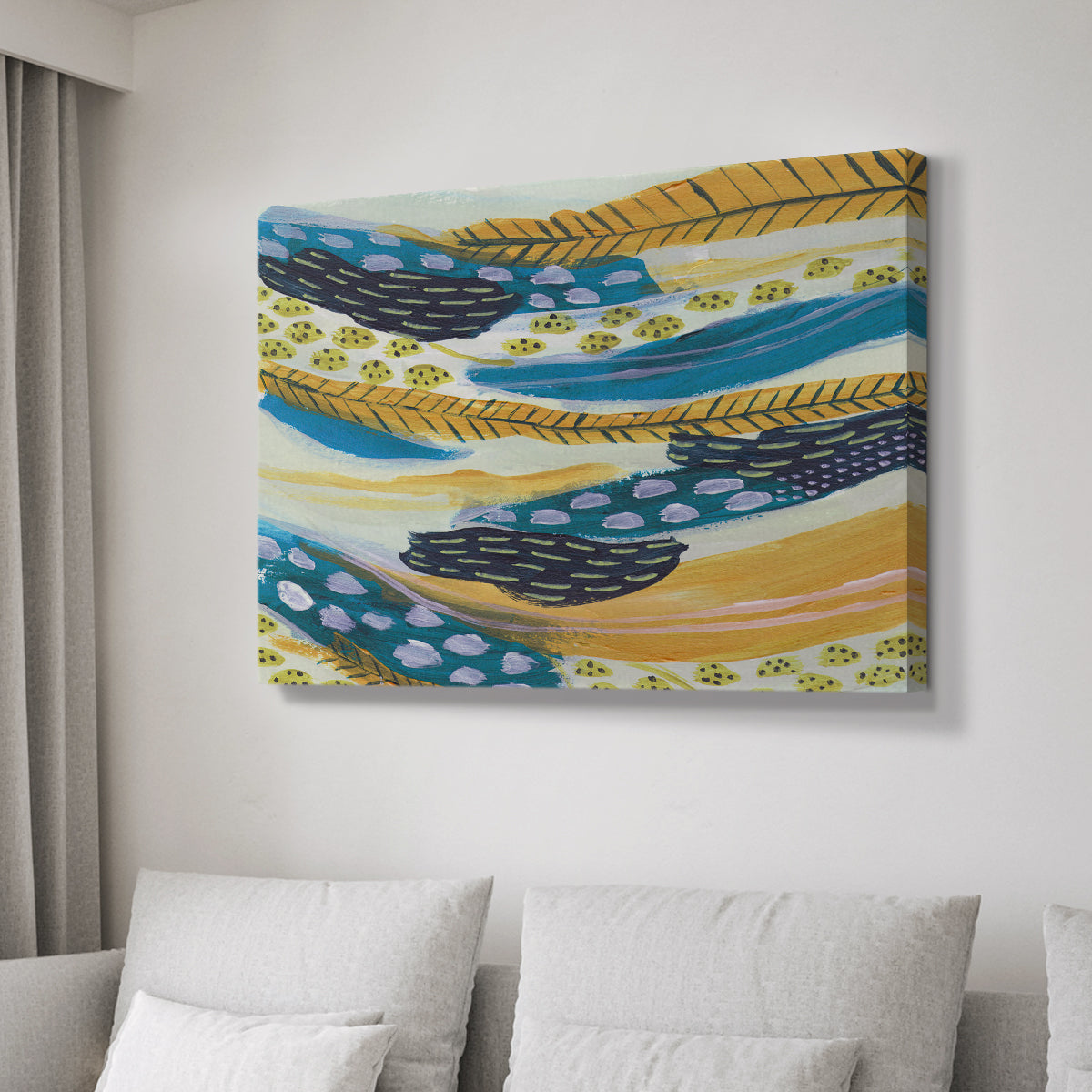 Feathery III - Canvas Art Print