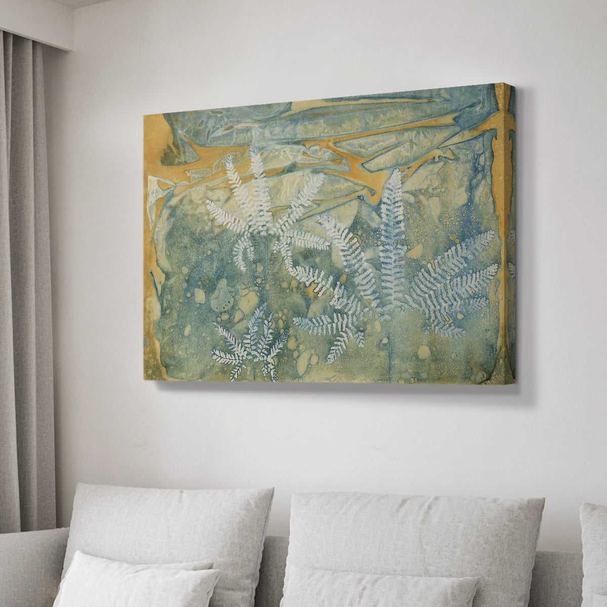 Floating Ferns - Canvas Art Print