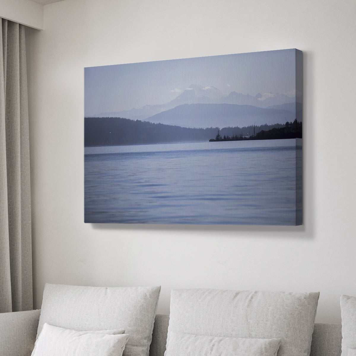 Blue Serenity - Canvas Art Print