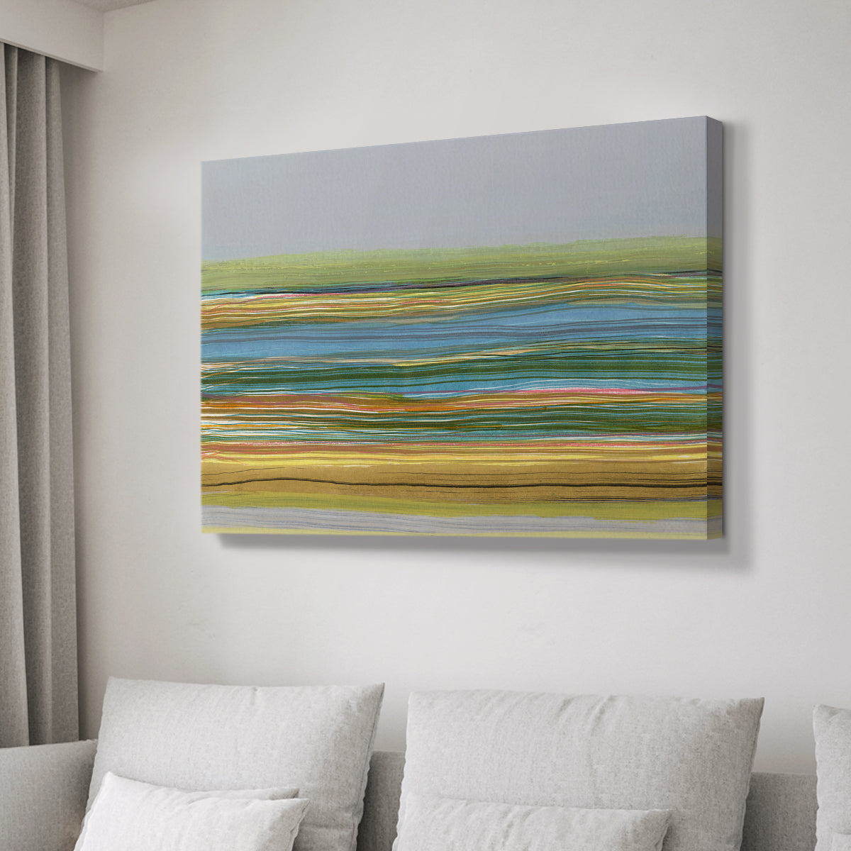 Parallel Striae II - Canvas Art Print