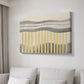 Grey and Yellow Abstract LVIII - Canvas Art Print