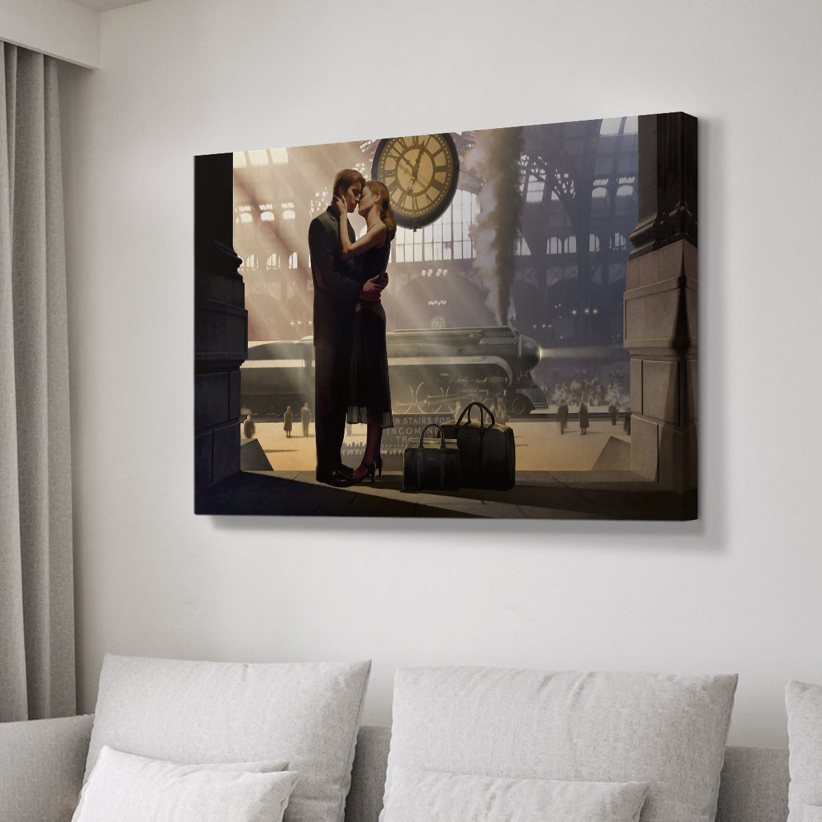Au Revoir - Canvas Art Print