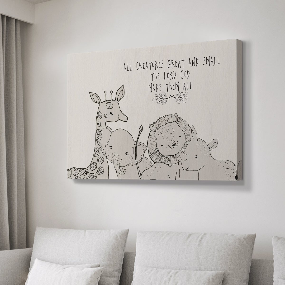 All Creatures - Canvas Art Print