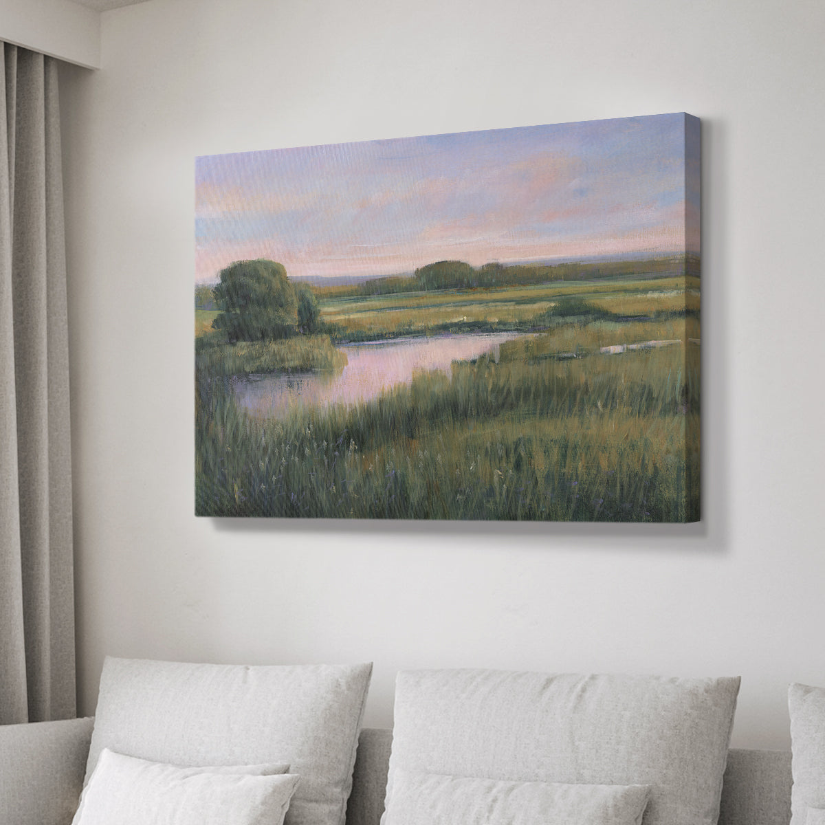 Spring Marsh I - Canvas Art Print