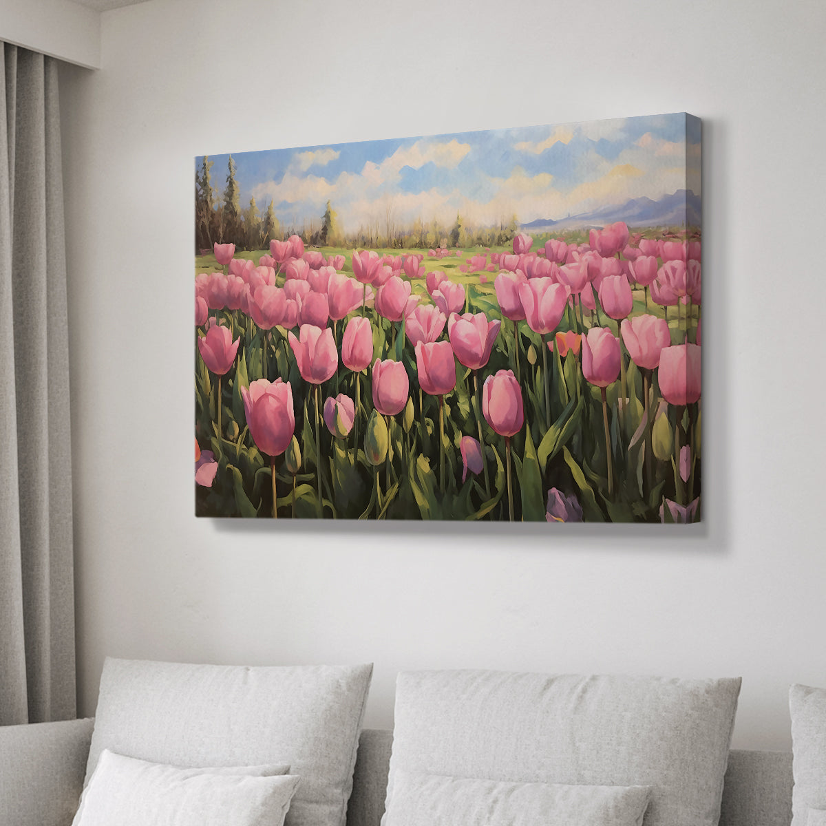 Floral Field XCIV - Canvas Art Print