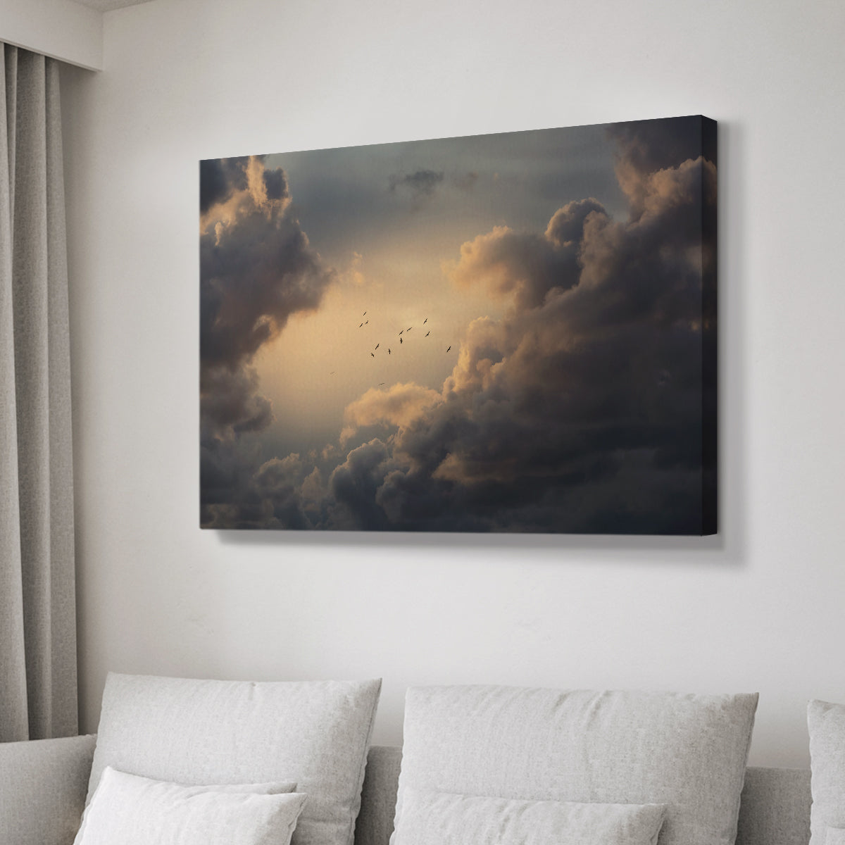 Soaring High Above - Canvas Art Print
