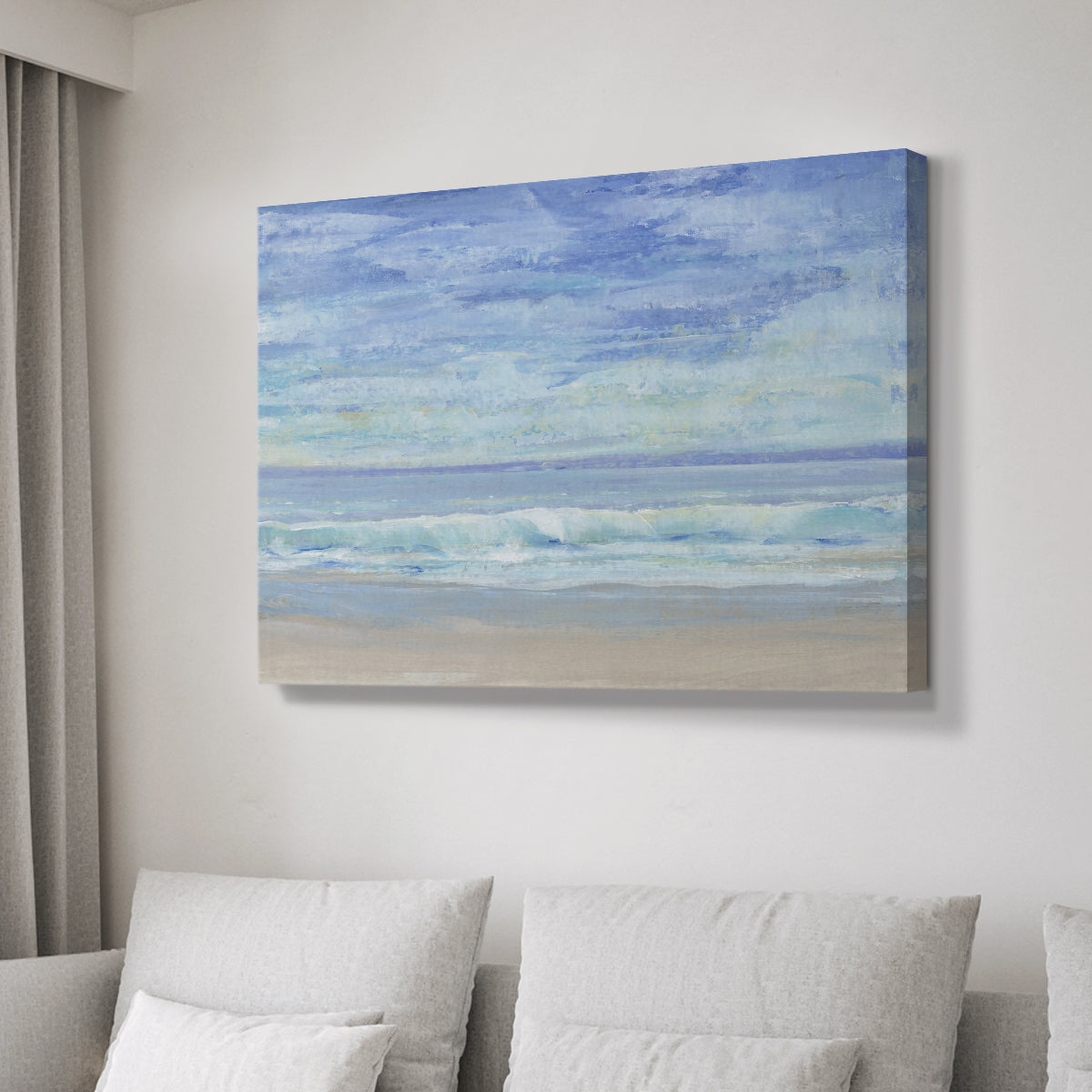 Rolling Surf I - Canvas Art Print
