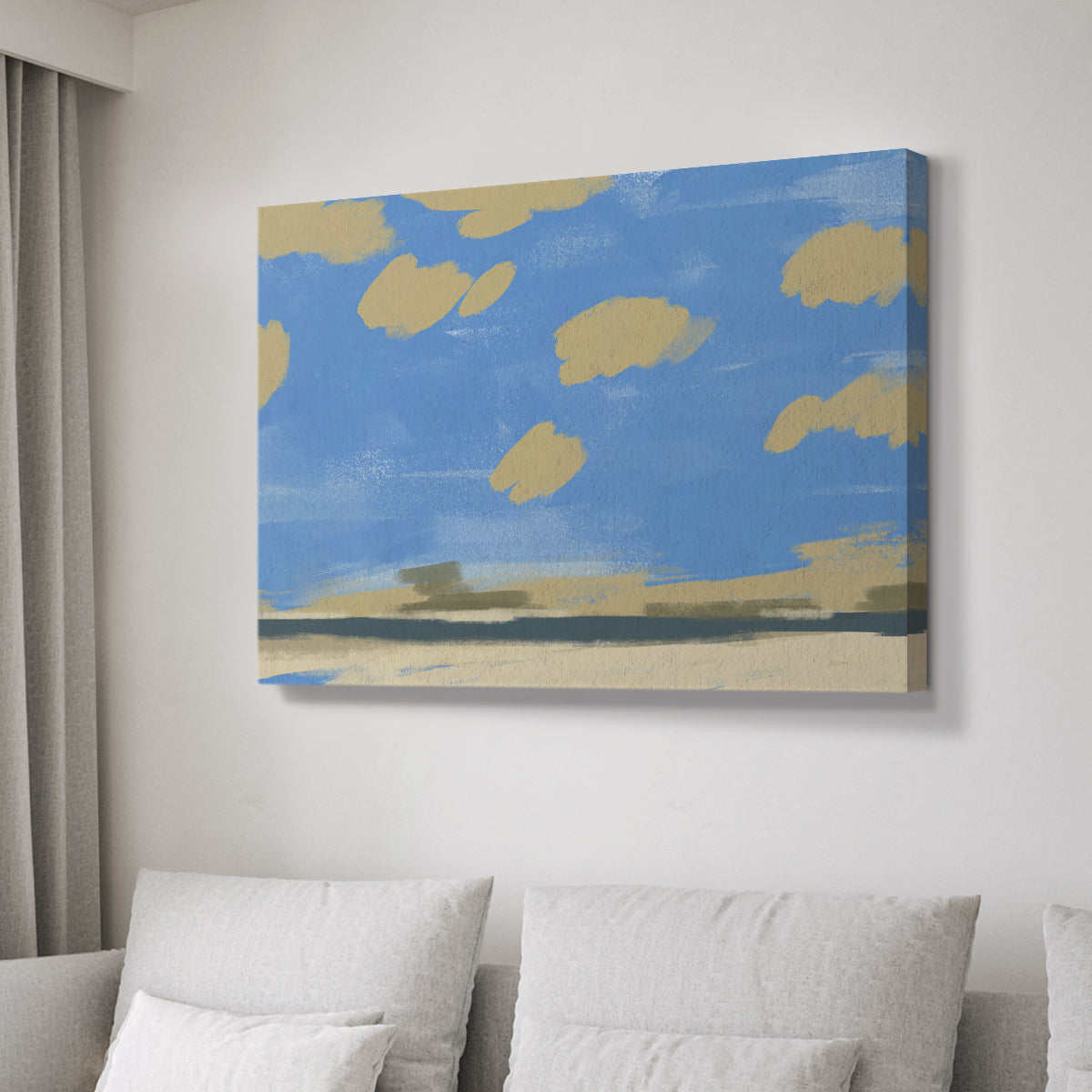 Textured Beachscape II - Canvas Art Print