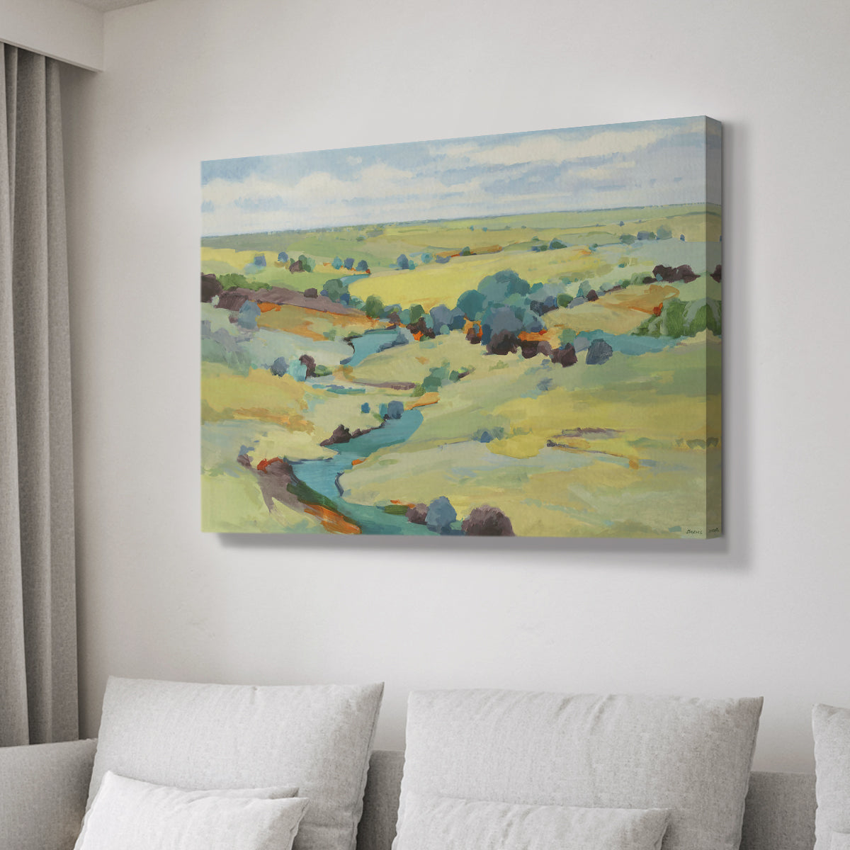 Idyll Sweep - Canvas Art Print