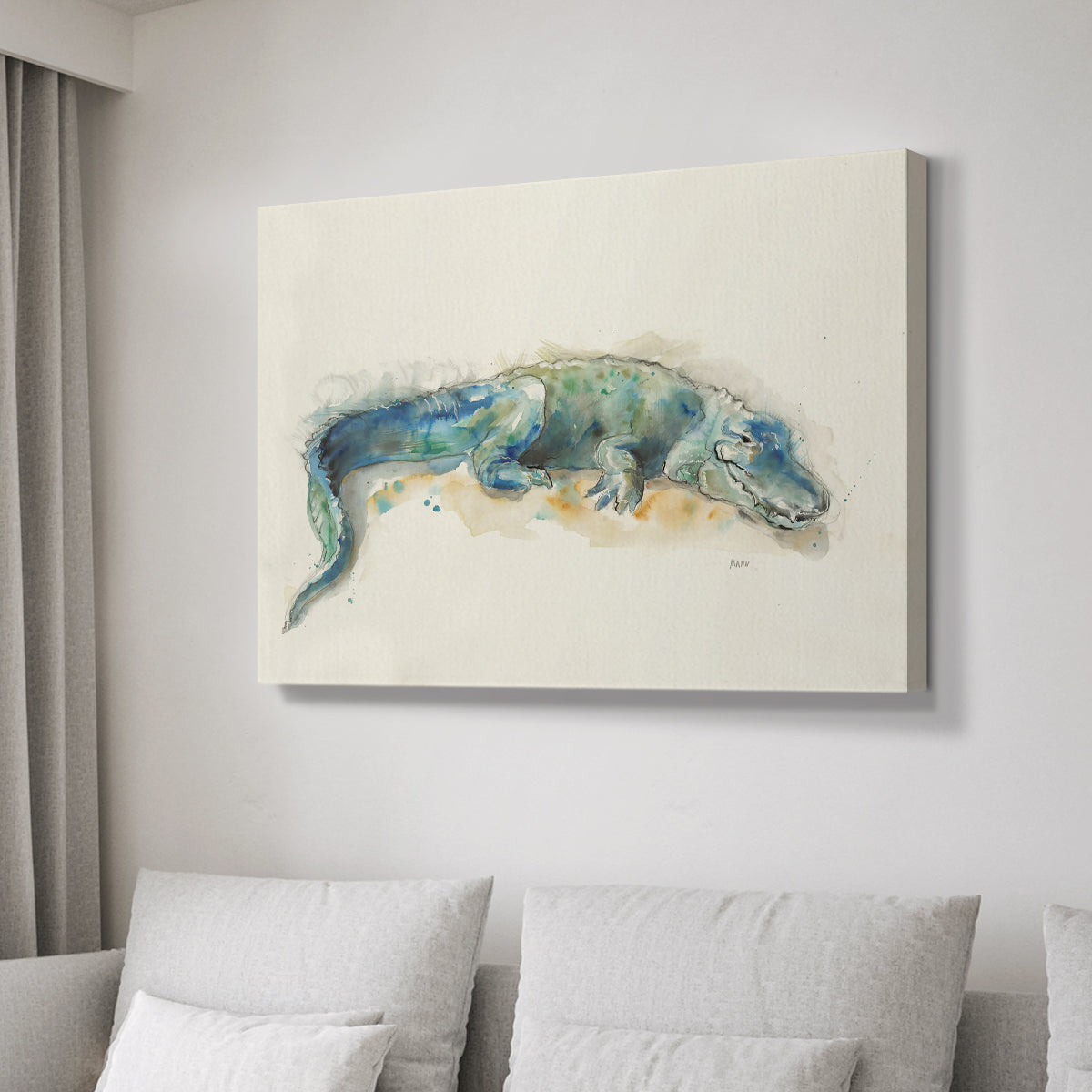 Alligator - Canvas Art Print
