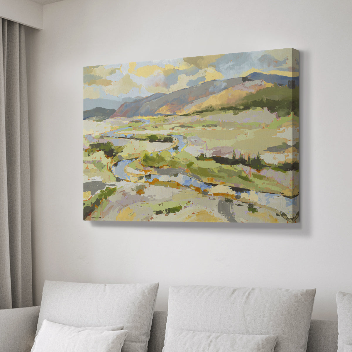 Mile Ten - Canvas Art Print