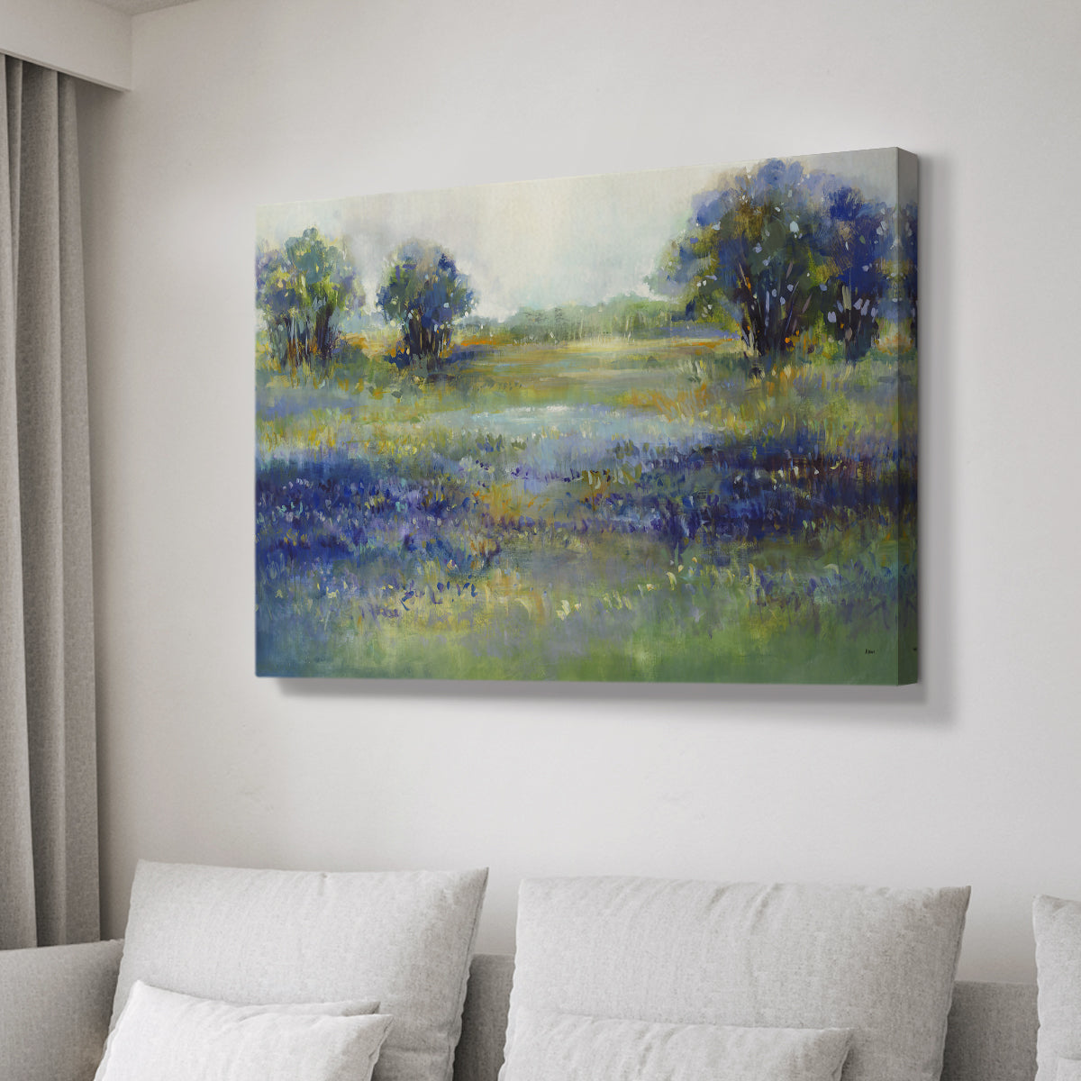 Wildflower View - Canvas Art Print