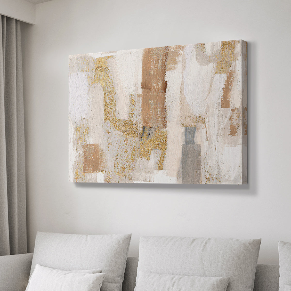 Gold Quartz I - Canvas Art Print
