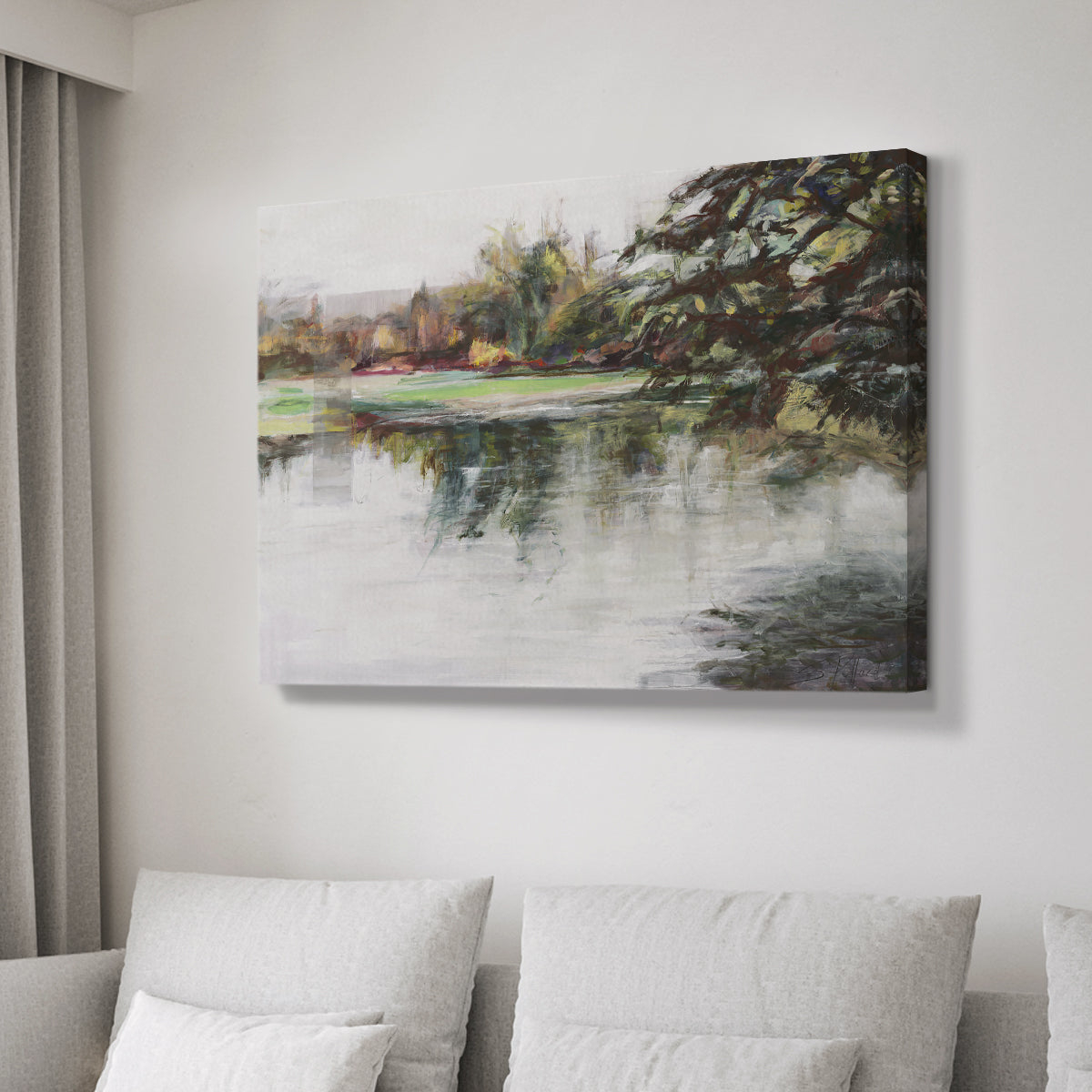 Upon Reflection - Canvas Art Print