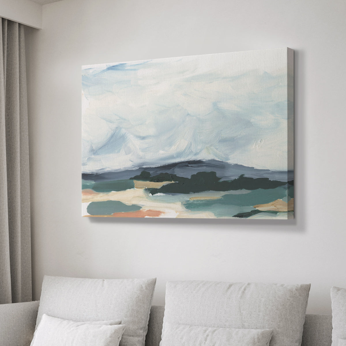 Pastel Vista I - Canvas Art Print