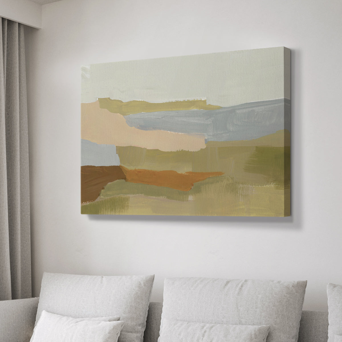 Stacked Landscape IV - Canvas Art Print