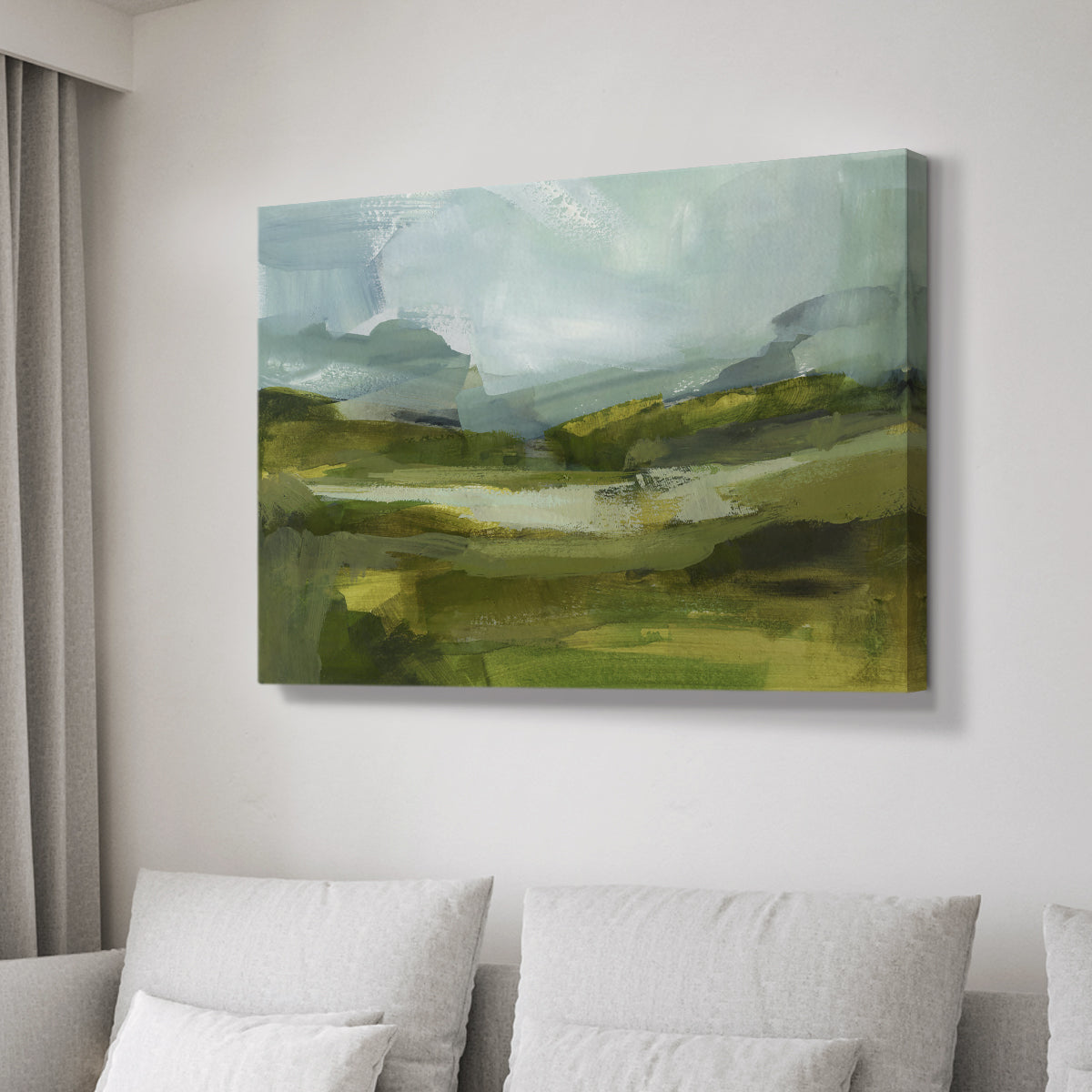 Emerald View III - Canvas Art Print