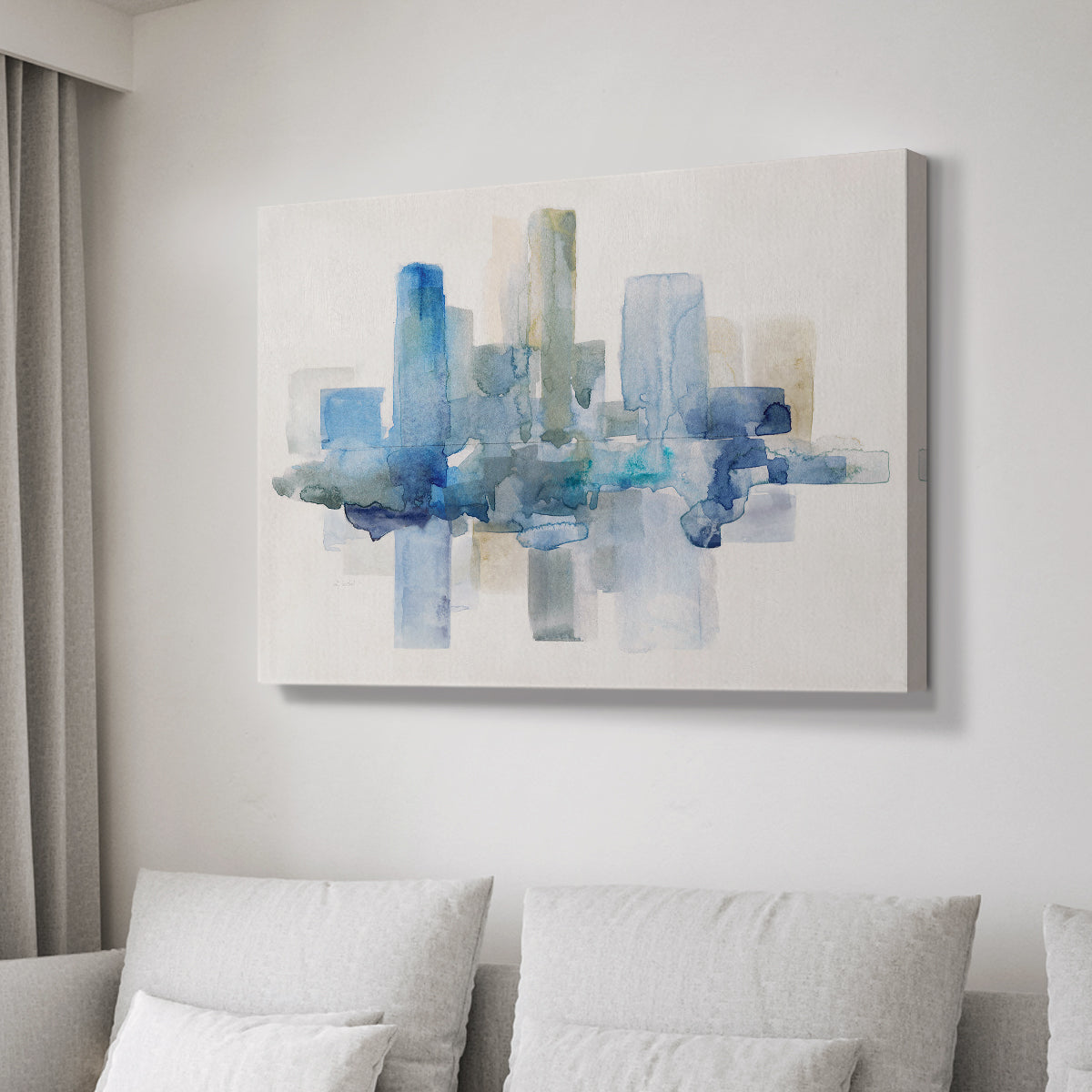 Soft Skyline II - Canvas Art Print