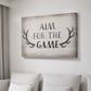Aim Game - Canvas Art Print