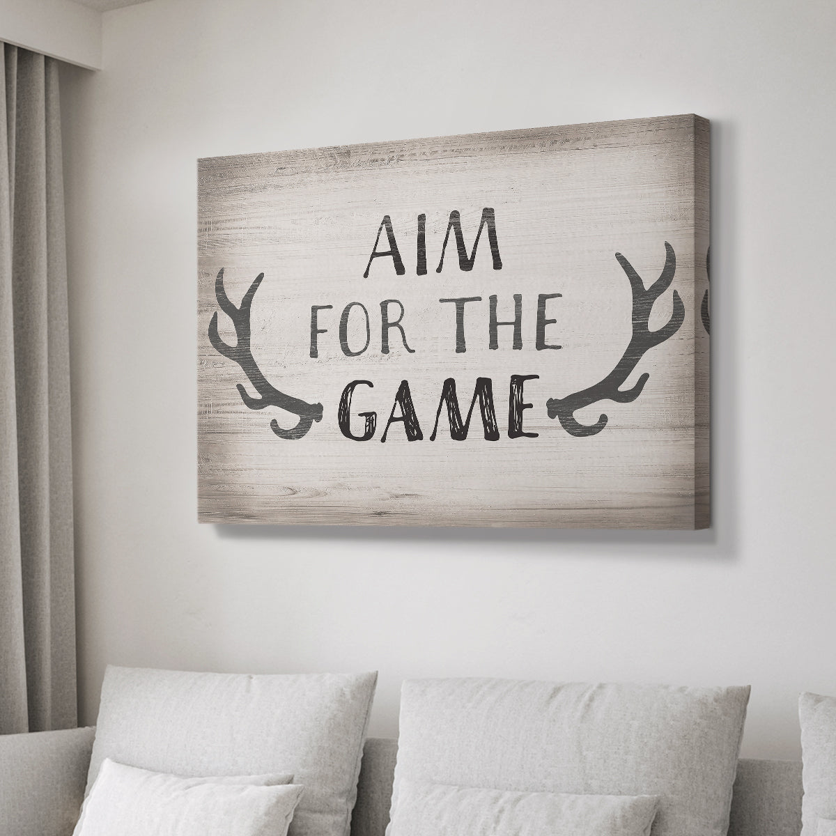 Aim Game - Canvas Art Print