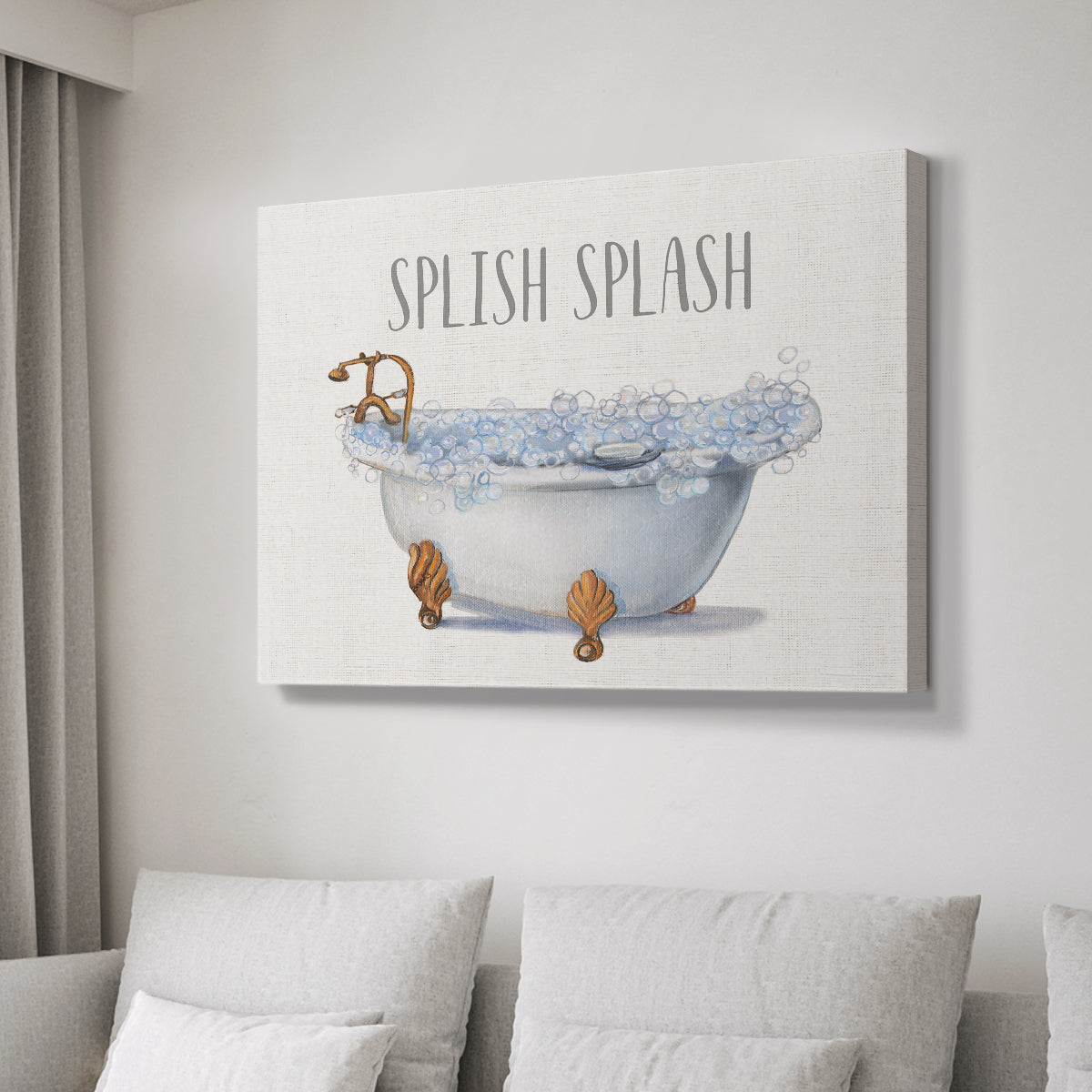 Splish Splash - Canvas Art Print