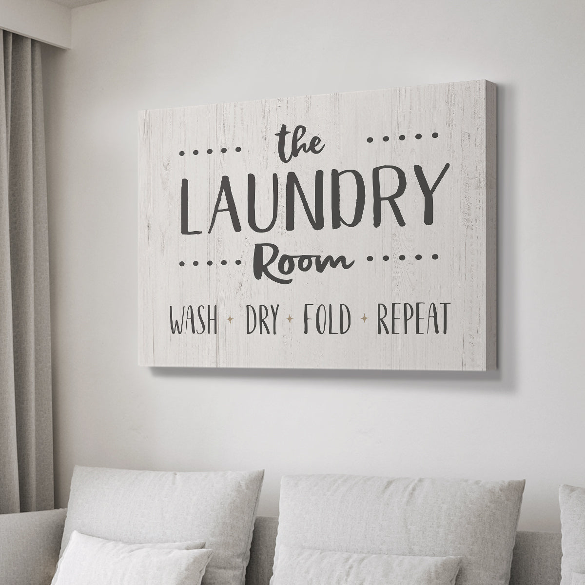 The Laundry Room - Canvas Art Print