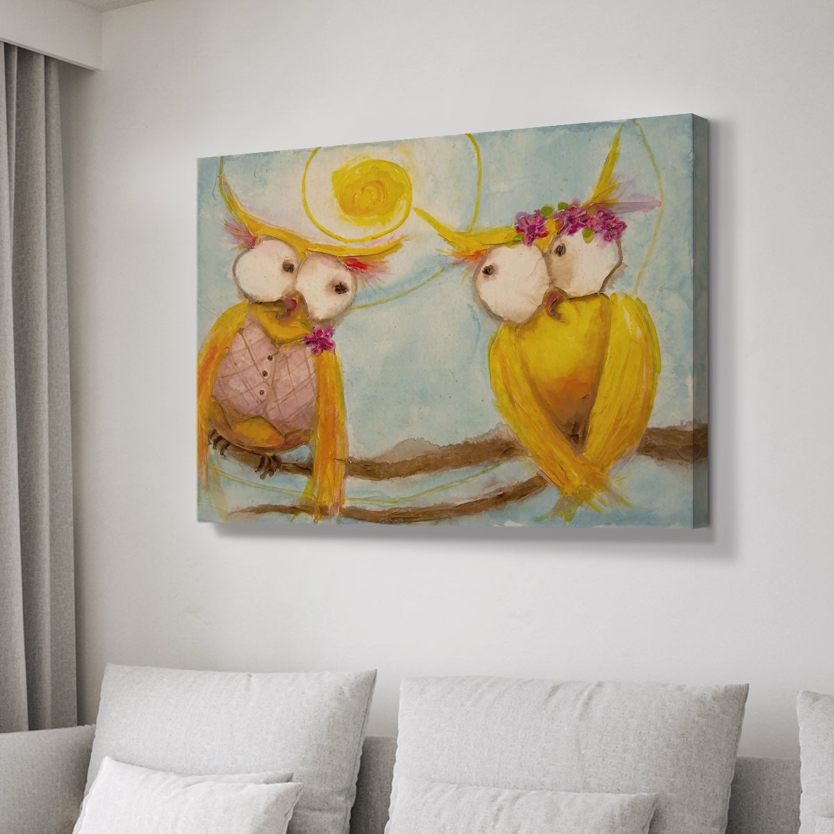 Hoos Branch for Two - Canvas Art Print
