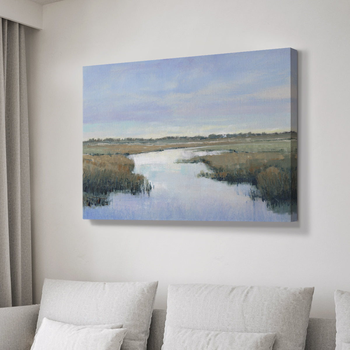 Coastal Plains II - Canvas Art Print