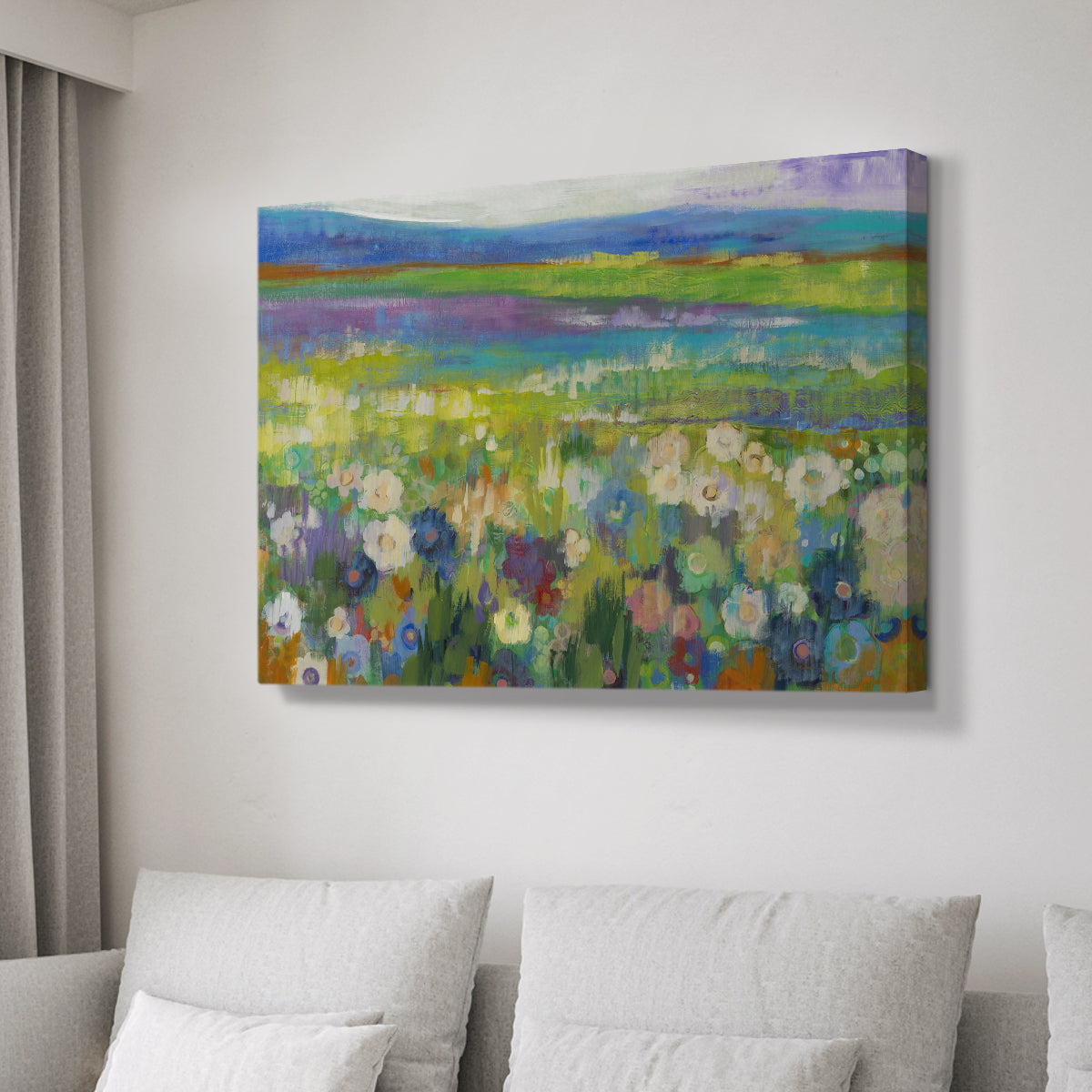 Flowerfields - Canvas Art Print