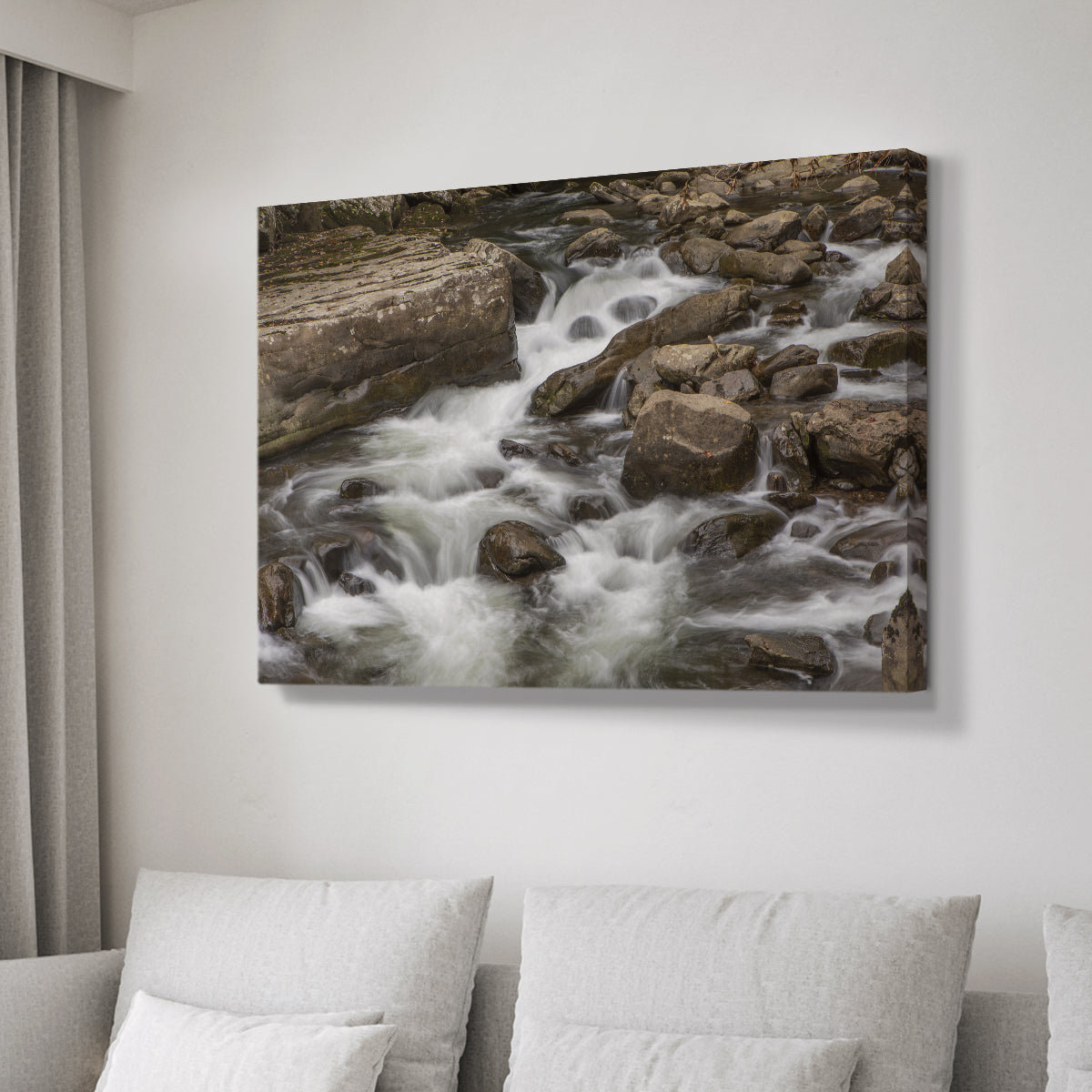 Rushing Calm - Canvas Art Print
