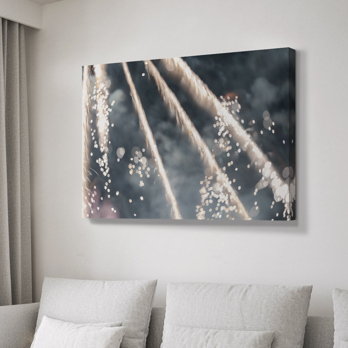 Celestial Glimmer - Canvas Art Print