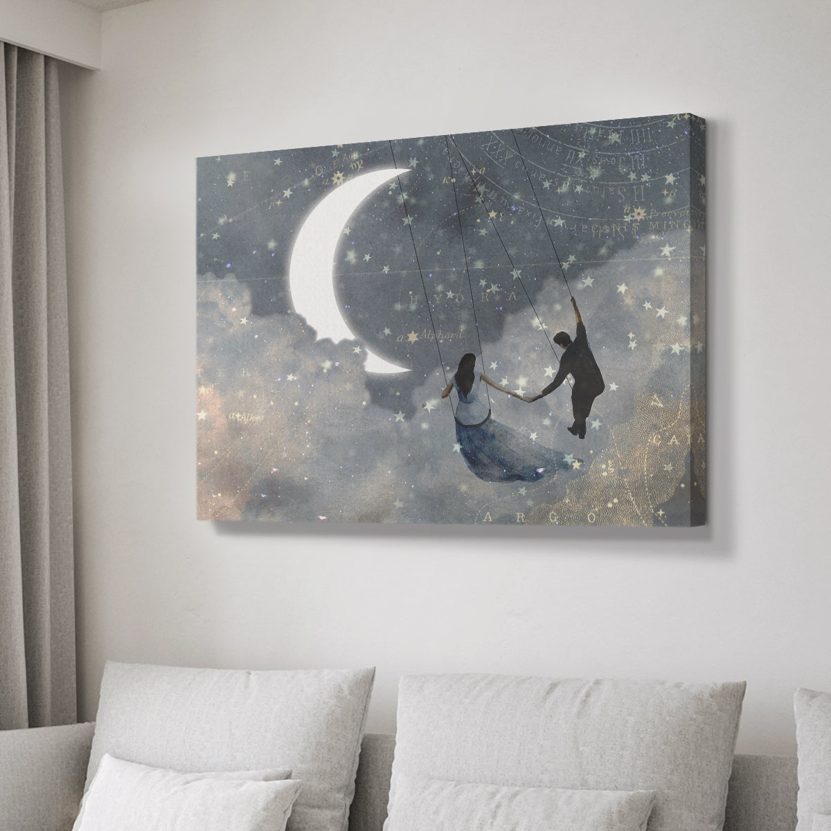 Celestial Love I - Canvas Art Print