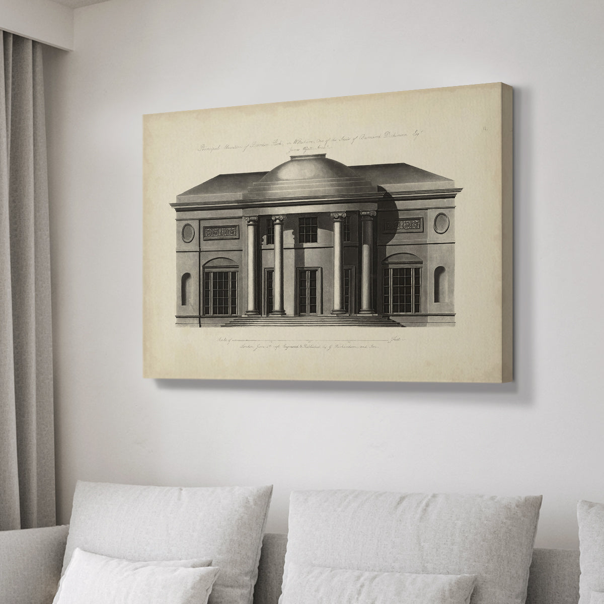 Richardson Architecture III - Canvas Art Print