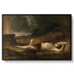 The Dead Abel, 1832 - Floater Framed Canvas Print