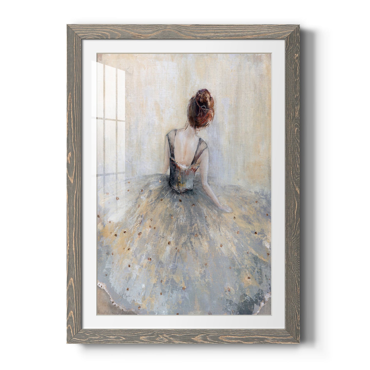 Beautiful Contemplation - Premium Framed Print - Distressed Barnwood Frame - Ready to Hang