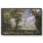 Salisbury Cathedral from the Bishop's Grounds, c. 1825 - Floater Framed Canvas Print